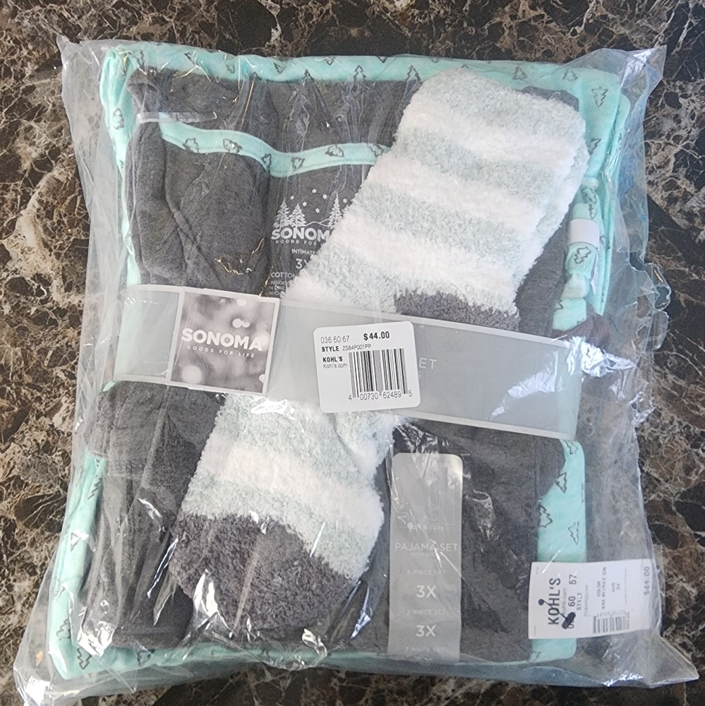 Khols 3pc Pajama Set